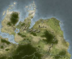 Karta över Barbia