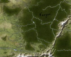 Karta över Nargur
